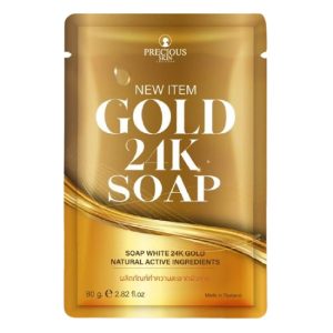 Xà Phòng Trắng Da Gold 24K Soap 80g Thái Lan