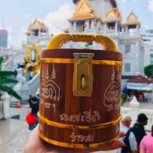 Thùng Gỗ Đựng Tiền Hỗ Trợ Kinh Doanh Thái Lan