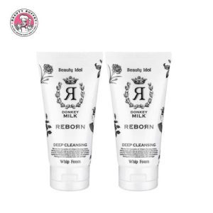 Combo 2 Sữa Rửa Mặt Beauty Idol Donkey Milk Reborn 120g Thái Lan