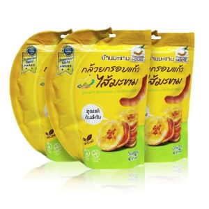 Combo 3 Bịch Bánh Chuối Kẹp Me Tamarind House Thái Lan [90g x3]