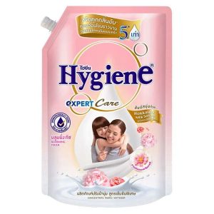 Nước Xả Vải Hygiene Hokkaido Milk Serum 1150ml Thái Lan [Hồng Phấn]