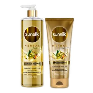 Combo Dầu Gội Và Xả Dành Cho Tóc Hư Tổn Sunsilk CTC73 Thái Lan [400ml + 300ml]
