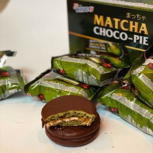 Hộp Bánh Matcha Choco-Pie Trà Xanh CTC109 Thái Lan [25gx12]
