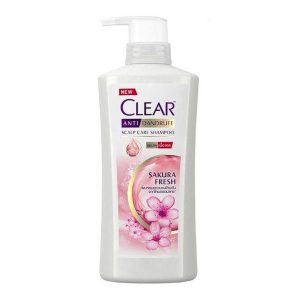 Dầu Gội Đầu Trị Gàu Clear Hương Hoa Anh Đào CTC146 390ml Thái Lan