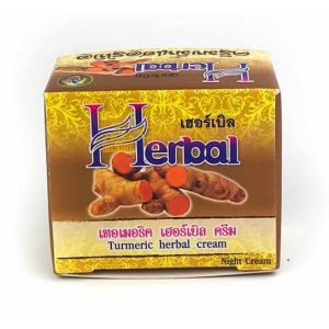 Kem Nghệ Dưỡng Da Ban Đêm Herbal Turmeric Cream CTC174 Thái Lan [5g]
