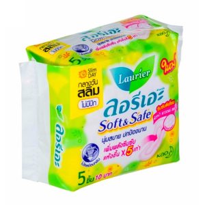 Băng Vệ Sinh Ban Ngày Laurier Soft & Safe Slim CTC175 Thái Lan [Gói 5 Miếng]