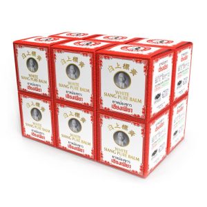 Lốc 12 Chai Dầu Cù Là Trắng Hiệu Ông Già Siang Pure Thái Lan [12g x12]