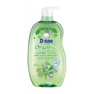 Sữa Tắm Gội Toàn Thân Em Bé D-nee Organic 380ml Thái Lan