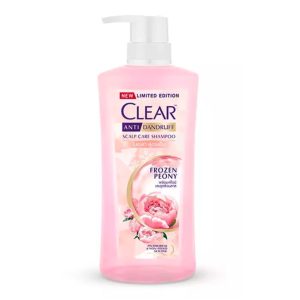 Dầu Gội Đầu Sạch Gàu Clear Frozen Peony Hồng 480ml Thái Lan