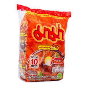 Lốc 10 Gói Mì Mama Lẩu Hải Sản Súp Tom Yum 55g Thái Lan