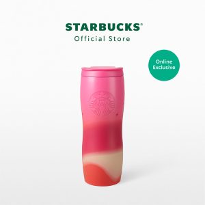 Bình Nước Giữ Nhiệt Stainless Steel Ombre Pink Orange Star Dust Tumbler Thái Lan Chính Hãng