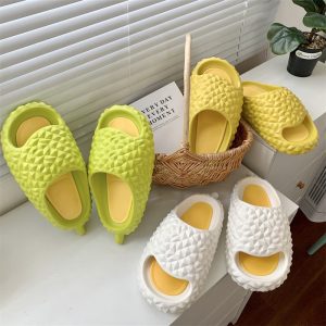 Dép sầu riêng Thái Lan chất liệu cao su dẻo nhiều màu