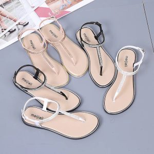 Dép bệt xỏ ngón đính đá thời trang