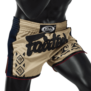 Mẫu quần short Muay Thái BS1713 Fairtex Tribal hàng Thái Lan order