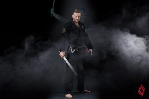 Đồng phục bjj3 bjj gi "treeburam" (Màu Đen)