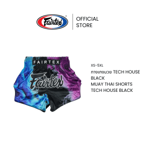 Fairtex Quần Đùi Boxer 8 bar Cạp co giãn vải satin màu đen ngôi nhà công nghệ bs1951 quần đùi Muay thái thoải mái để tập luyện