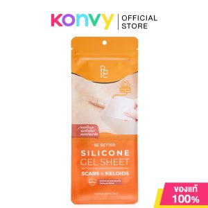 Be Better tấm gel silicon 4x15cm [2 cái x 1 gói] tấm gel Silicon Bebe giúp giảm sẹo