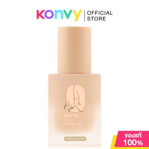 Mei Linda Air Kem nền che mờ 25ml #03 Kem nền nhung mờ màu be