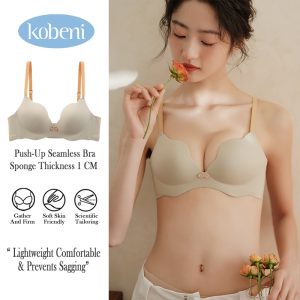 Kobeni áo ngực màu thạch áo ngực không đường may áo ngực nâng ngực hình giọt nước đẹp thoải mái khi mặc