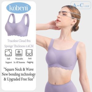 Kobeni Áo ngực đám mây Áo ngực không gọng áo ngực không đường may áo ngực cỡ lớn