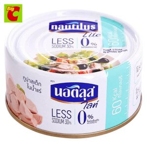 Cá ngừ bít tết trong nước khoáng 165g