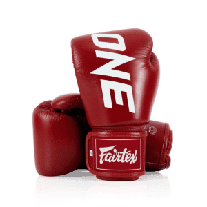 Găng tay đấm bốc da thật mẫu BGV1 ONE Fairtex hàng order Thái Lan