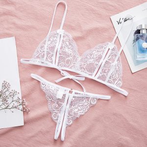Bộ Đồ Lót Ren Lọt Khe, Nội Y Gợi Cảm H3018