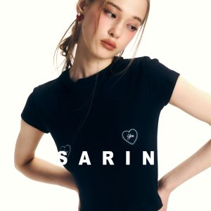 Sarin montie cotton áo thun trẻ em áo lửng