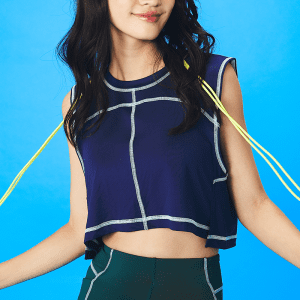 Áo Crop Top Warrix x x bunka (WA-232TRWCL05)