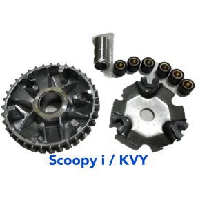 (Scoopy_i) Bộ bát đĩa, bát đĩa, bát trước, miếng đệm nguyên bản, bụi cây đinh tán (Bộ nhỏ), Scoopy _/icon, Scoop _ I/icon, kvy