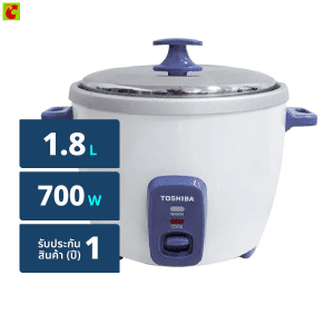 RC-T18CE Toshiba Nồi cơm điện 1.8 L. Màu trắng