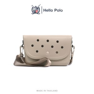 Hello Polo Túi Đeo Vai Túi đeo chéo thiết kế đơn giản nhẹ và bền chống nước chất liệu EVA dễ lau chùi thời trang bh2007