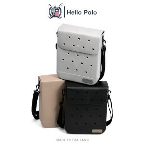 Hello Polo Túi Đeo Chéo Túi xách nữ thiết kế đơn giản Trọng lượng nhẹ không thấm nước chất liệu EVA phải có cho chuyến đi chơi bh2006