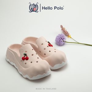 Hello Polo Giày cao gót đế dày chống trơn trượt và bền mềm mại và thoải mái để thư giãn trên chân chất liệu EVA không mùi hp8056