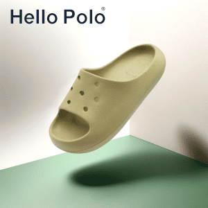 Hello Polo xăng đan mũi to Giày trẻ em Xăng đan chân mèo Xăng đan đế mềm hp8013c