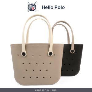 Hello Polo Túi đi biển cho nữ túi xách chống nước chống mài mòn Túi mua sắm Xách Tay Dung Tích cao thời trang bh2002