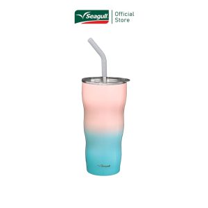 Seagull cốc hút chân không kem 0.8 lít (Màu Hồng-Xanh dương)