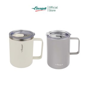 Seagull cốc hút chân không tiện dụng 0.5 L. Có sẵn 2 màu (Xám/Kem)