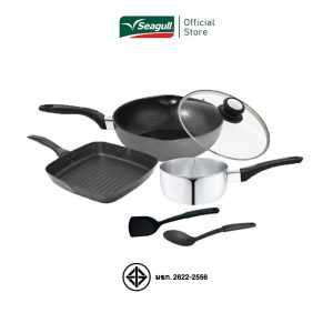 Bộ 6 Món chống dính cho nhà bếp Seagull
