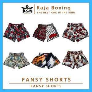 Quần đấm bốc quần boxer họa tiết lạ mắt quần đùi đấm bốc RaJa đầu lâu đẹp mắt đặc biệt Muay Thai