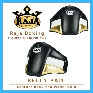 RaJa mô hình đệm bụng đấm bốc màu vàng (Bò thật 100%)
