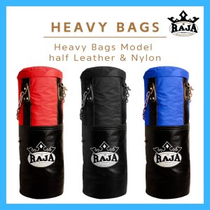 RaJa boxing túi nặng nửa da & Nylon