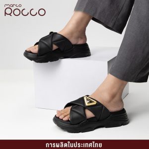 Marco Rocco Dép nữ thời trang Dép đế bằng nhẹ chống trượt chống nước tăng chiều cao 5 cm gót dày chất liệu EVA dép thường ngày thời trang dày mr8022
