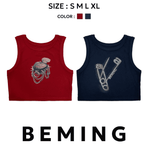 Bemingtop816(S-XL)-Áo Crop Top Sunny