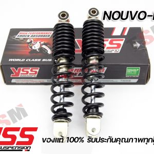 [YSS chính hãng sau Nouvo-MX, lò xo đen (giá mỗi cặp) YSS chính hãng, bảo hành chính hãng 6 tháng, giao hàng nhanh trên toàn quốc]