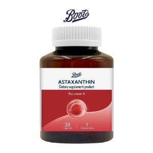 [THỰC PHẨM BỔ SUNG BOOTS บู๊ทส์ แอสตาแซนธิน 6 มก. CÙNG VỚI VITAMIN E 30 VIÊN NANG]