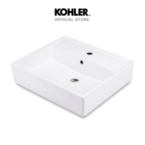 [KOHLER (giao hàng trong vòng 5-7 ngày) Bồn rửa Delta 19" với bàn cầu vòi sen K-26409X-1-0]