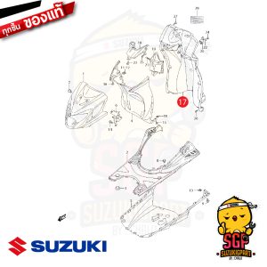 Bảo vệ chân gió, bảo vệ chân thật Suzuki Nex 110