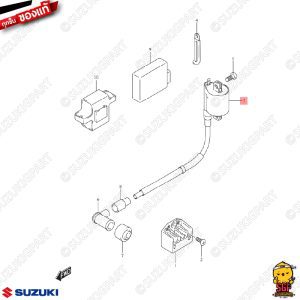 [BOBINE ASSEMBLY, ALLUMAGE authentique Suzuki New Smash 110]