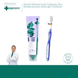 [Bộ sản phẩm Natural Glow Smile của Dentiste' - Bộ sản phẩm làm trắng răng tự nhiên với công nghệ lông chải từ Đức]